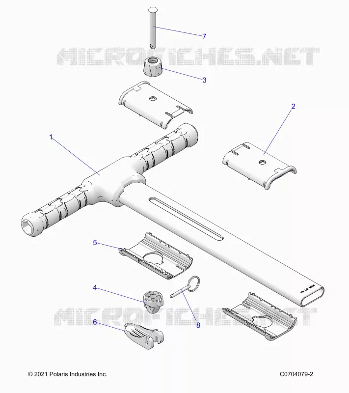 BODY, PASSEGGERO GRAB BAR