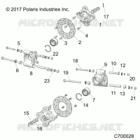 SUSPENSION, PORTAPACCHI POSTERIORE