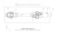 DRIVE TRAIN, FRONT PROP ALBERO
