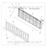 PORTELLONE ASM. -R15RNA57AA/AC/AR/E57AS (49RGRPORTELLONE12LSV)