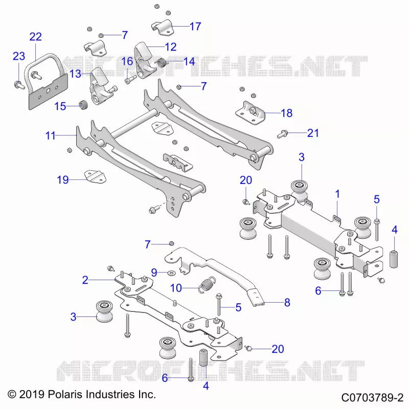 SEDE MOUNTING, FRONT