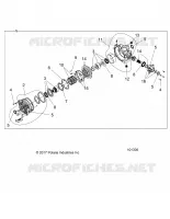 DRIVE TRAIN, FRONT SCATOLA DEGLI INGRANAGGI INTERNALS