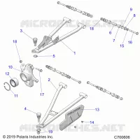 SOSPENSIONI ANTERIORI CONTROL ARMS