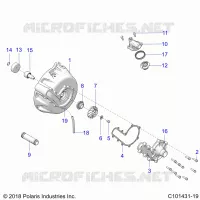 ENGINE, SISTEMA DI RAFFREDDAMENTO AND WATER PUMP