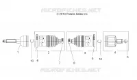 DRIVE TRAIN, TRANSMISSIONE ANTERIORE SHAFT