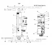 AMMORTIZZATORE POSTERIORE TRACK (7043316)(DRAGON)