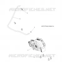 TRASMISSIONE, FRONT GEARCASE MOUNTING