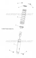SUSPENSION, SHOCK ANTERIORE