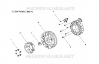 MOTORE, STATOR/VOLANO