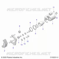 BRAKES, PINZA POSTERIORE