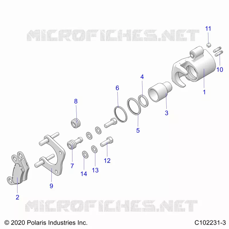 BRAKES, PINZA POSTERIORE