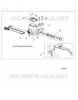 FRENO ANTERIORE BRAKE LEVER AND MASTER CYLINDER