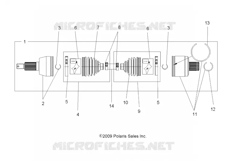 DRIVE TRAIN, DRIVE POSTERIORE ALBERO