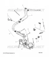 SISTEMA DI ALIMENTAZIONE CARBURANTE, RAIL, LINES AND THROTTLE BODY