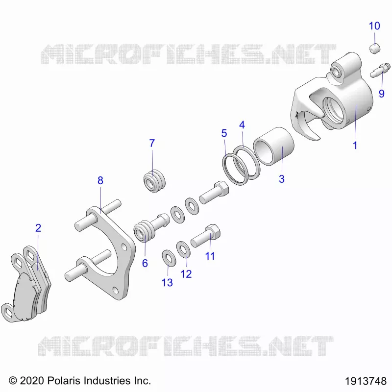 BRAKES, PINZA POSTERIORE