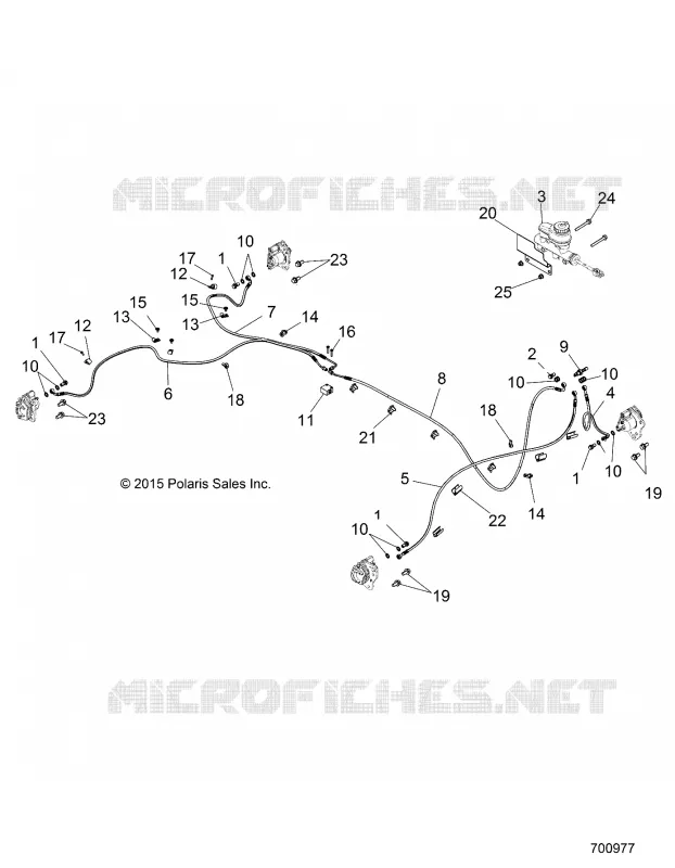 LINEE FRENO AND MASTER CYLINDER