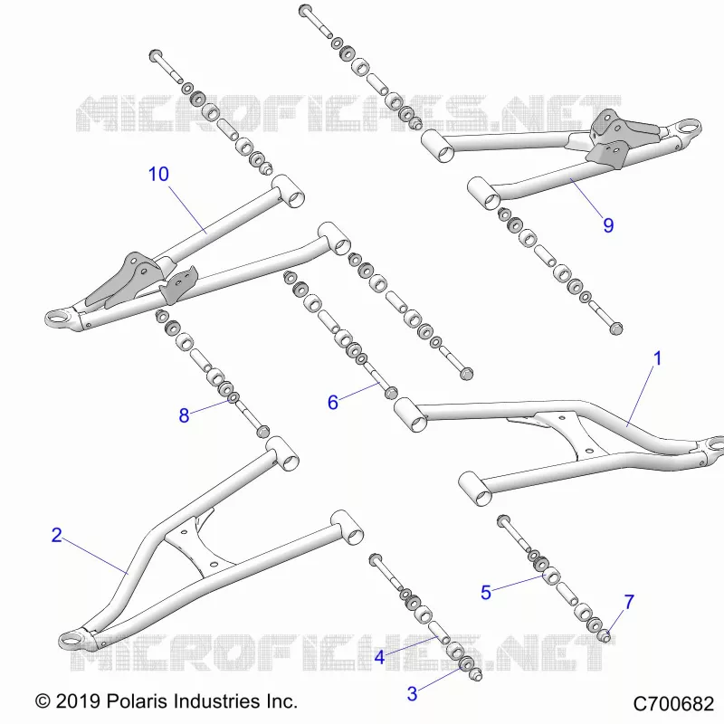 SOSPENSIONI ANTERIORI CONTROL ARMS