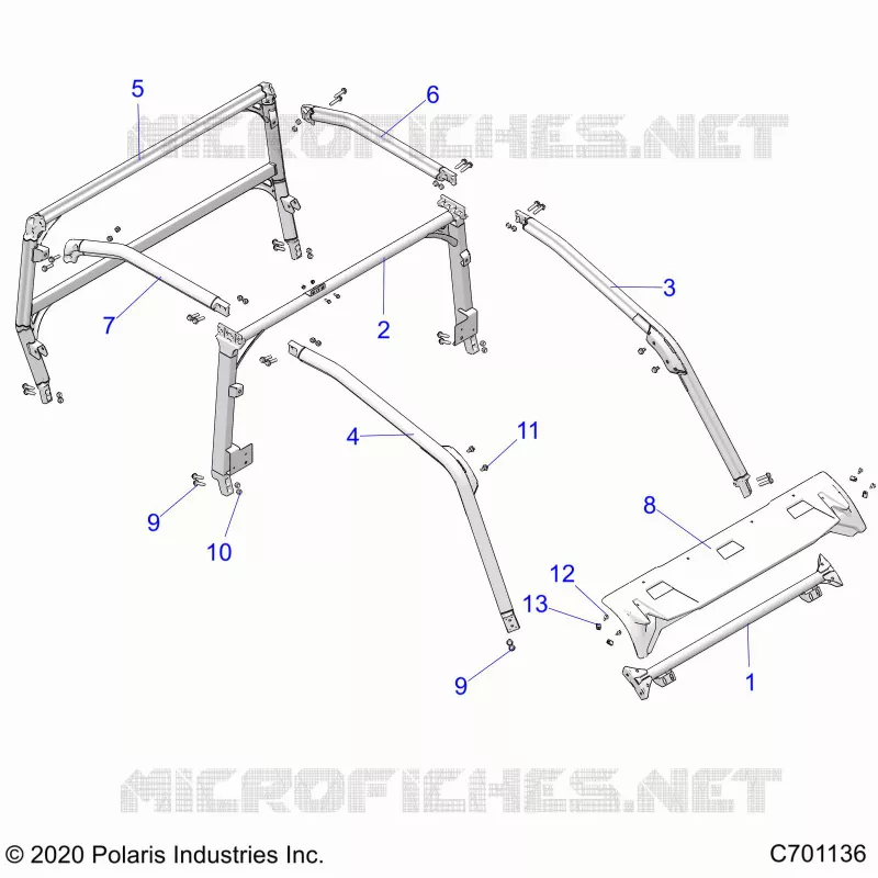 CHASSIS, CAB TELAIO