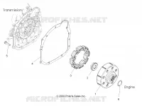 TRASMISSIONE, DRIVE COUPLER (Built 3/01/11 and Before)