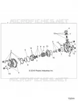 TRASMISSIONE, FRONT GEARCASE (TO 8/15/2019)