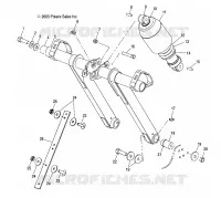 ANTERIORE COPPIA ARM AND SHOCK