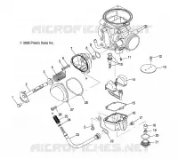 CARBURATORE, LOWER
