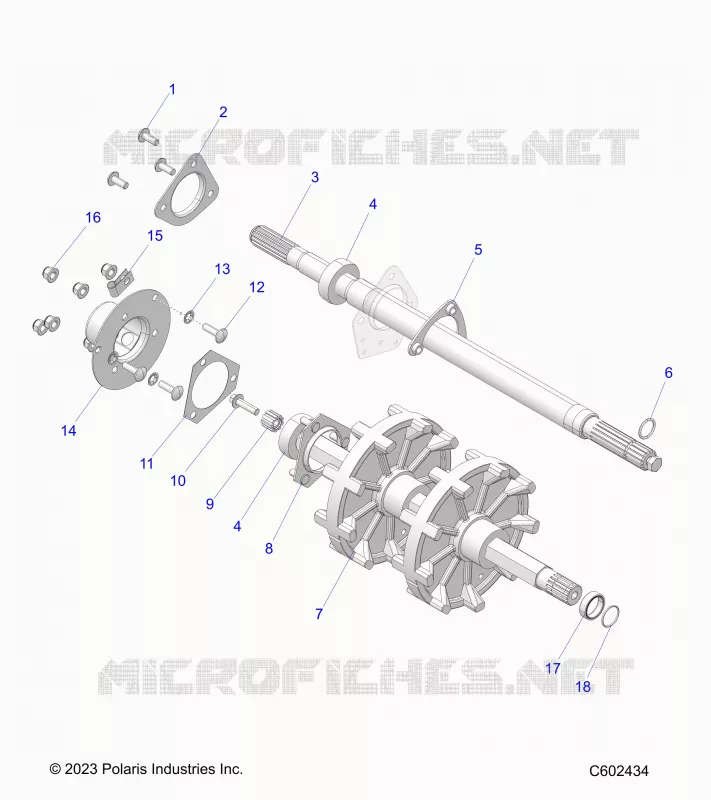 DRIVE TRAIN, JACKSHAFT AND ALBERO DI TRASMISSIONE
