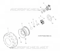 RUOTE, REAR TIRE and FRENO DISC