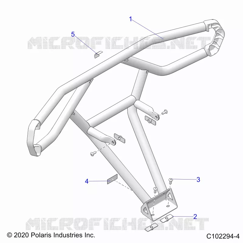 CARROZZERIA POSTERIORE BUMPER, TRAIL