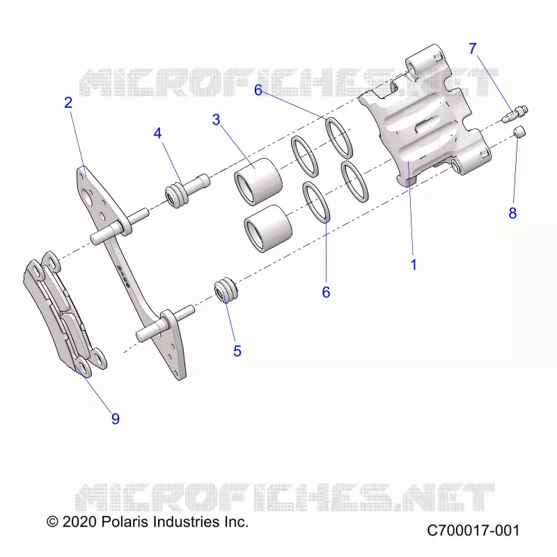 FRENO ANTERIORE CALIPER