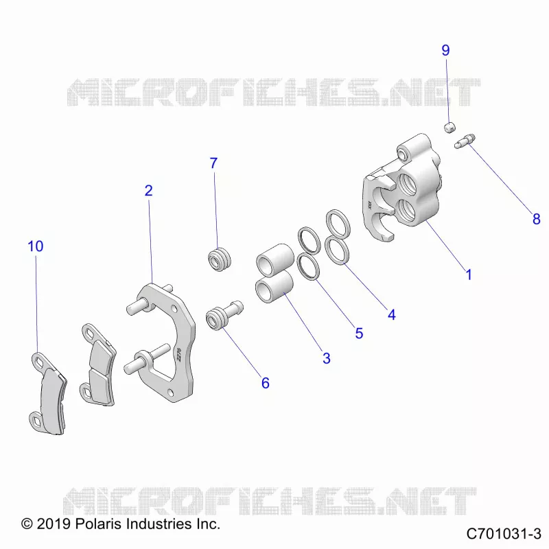 BRAKES, PINZA POSTERIORE