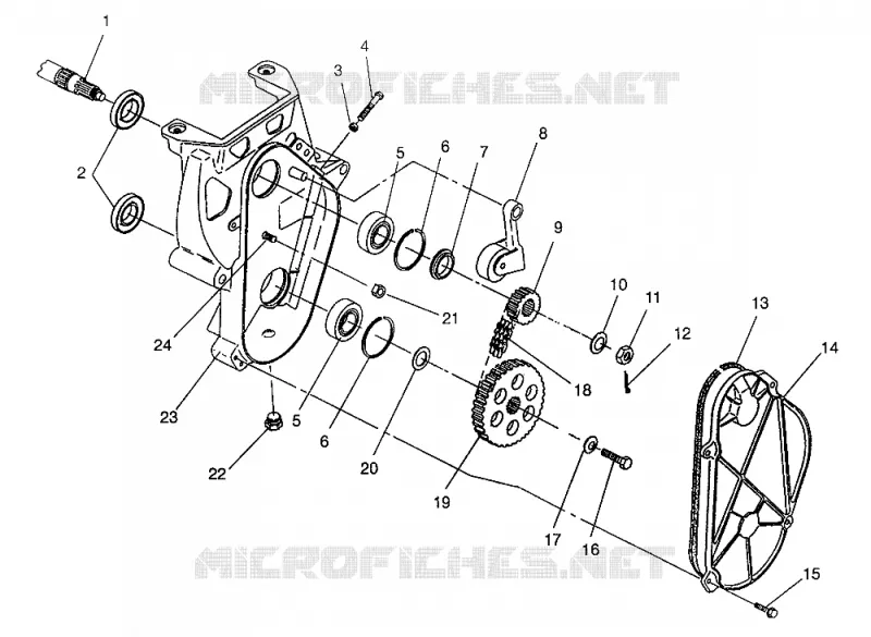 carter della catena XLT SP 0976676 (4937753775B008)