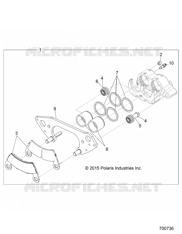 FRENO ANTERIORE CALIPER