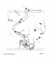 SISTEMA DI ALIMENTAZIONE CARBURANTE, RAIL, LINES AND CORPO FARFALLATO