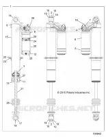 SUSPENSION, SHOCK ANTERIORE INTERNALS