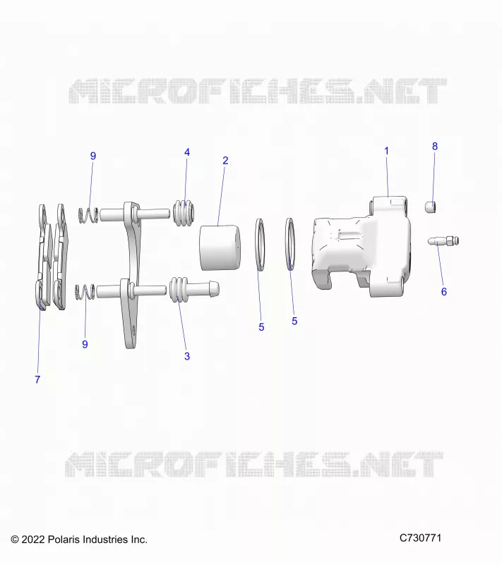 FRENO ANTERIORE CALIPER