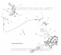 BRAKES, FRENO DI STAZIONAMENTO ASM.