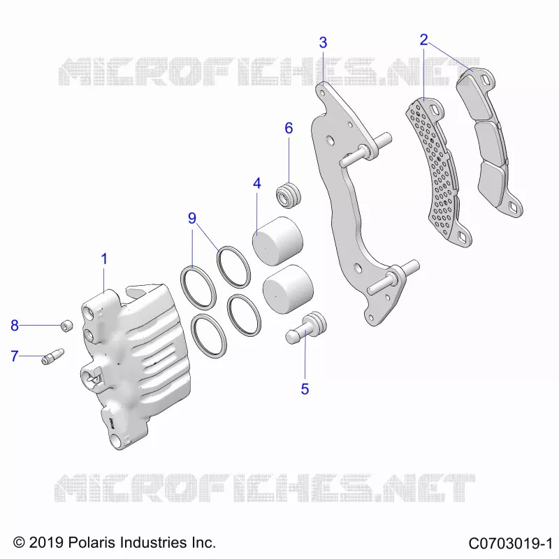 BRAKES, PINZA FRENO ANTERIORE