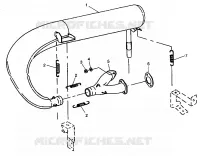 IMPIANTO DI SCARICO 440 0942760 and 440 SKS 0942560 (4925072507028A)