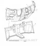 CRUSCOTTO, LOWER, STEREO AND HEATER, LH