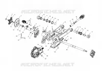 SWING ARM/REAR SCATOLA INGRANAGGI MONTAGGIO