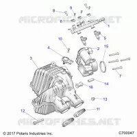 ENGINE, PRESA D'ARIA MANIFOLD, THROTTLE BODY, FUEL RAIL