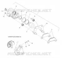 BRAKES, PINZA POSTERIORE