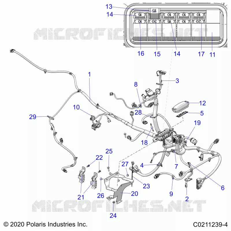 ELETTRICO, MAIN WIRE HARNESS