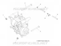TRASMISSIONE, REAR, GEARCASE MOUNTING