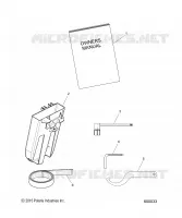 TOOLS, BELT HOLDER, TOOLS, AND MANUALE DEL PROPRIETARIO
