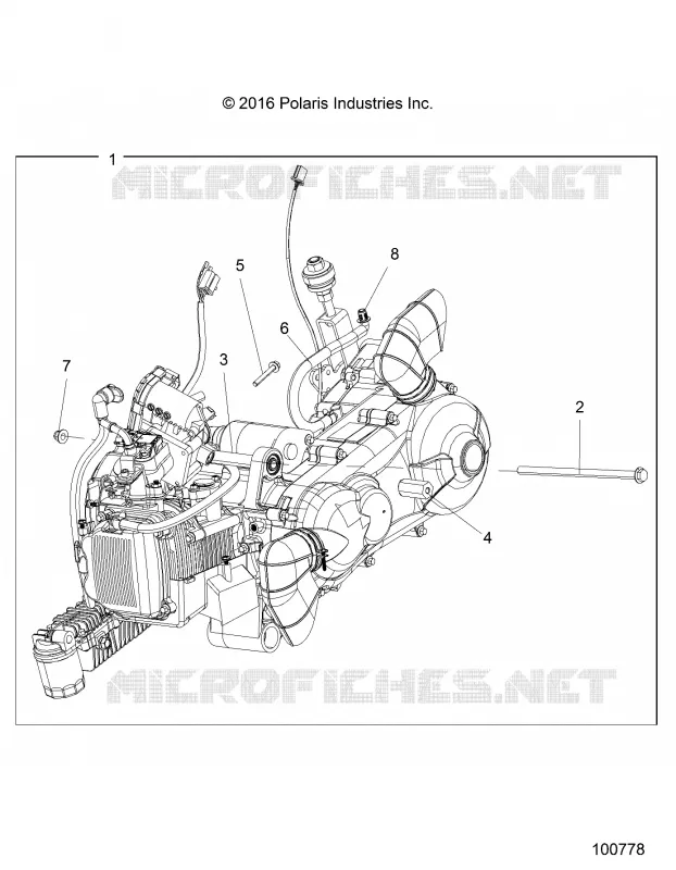 ENGINE, ENGINE AND TRASMISSIONE DI MONTAGGIO
