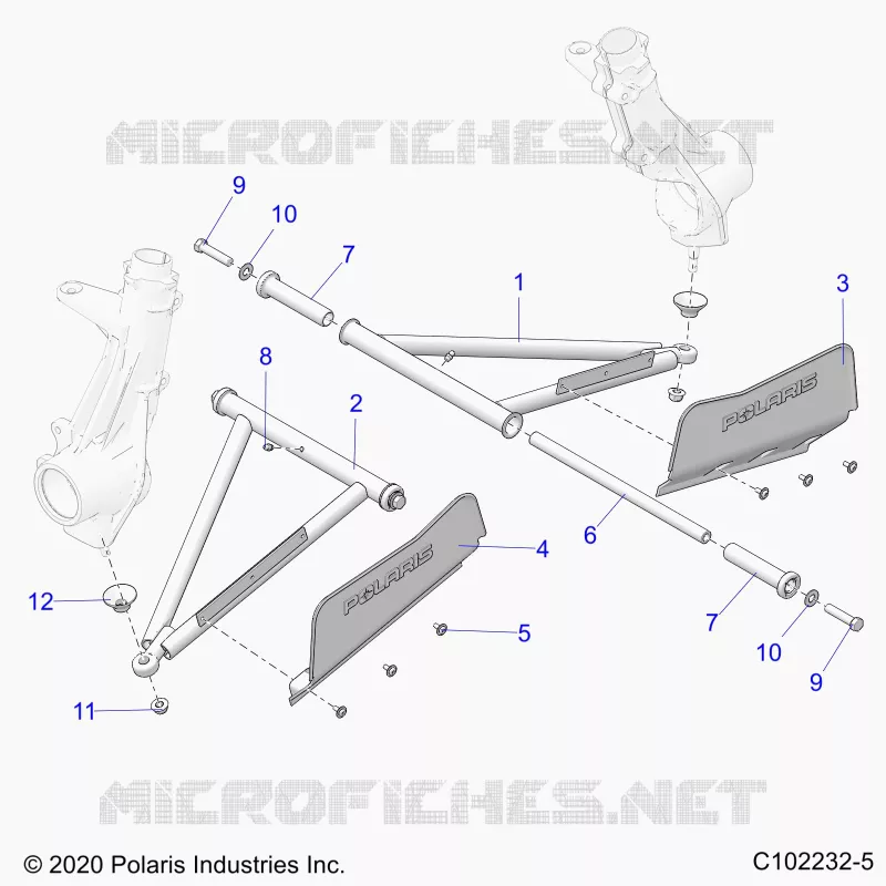 SUSPENSION, A-ARM AND PAVONEGGIARSI MOUNTING