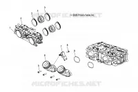 MOTORE, FARFALLA CORPO   COLLETTORE DI ASPIRAZIONE