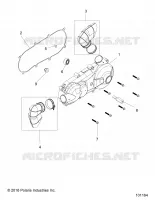 TRASMISSIONE, CLUTCH COVER AND DUCTING